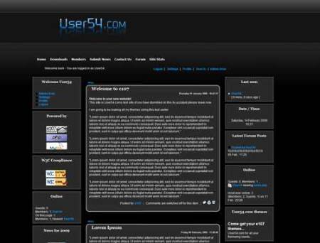 User54.com Design